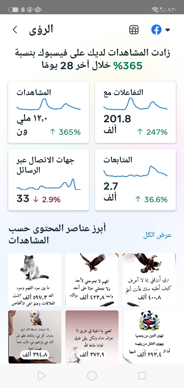 صفحات وحسابات فيس بوك — 1