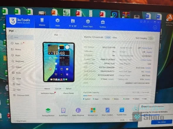 iPad Pro 12.9 إنش الجيل الرابع (2020 — 4