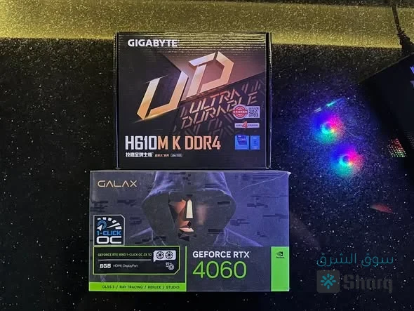 PC Gaming مع شاشة وكامل اغراضه — 4