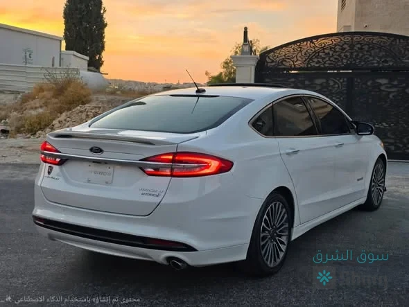 فورد فيوجن 2017 هايبرد تيتانيوم بحالة الوكالة