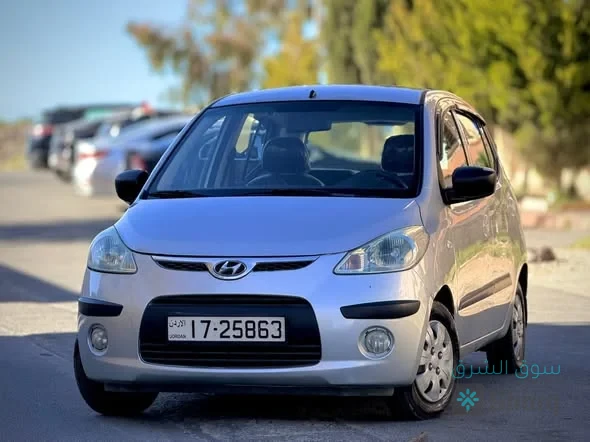 هيونداي i10 موديل 2008 بحالة الوكاله
