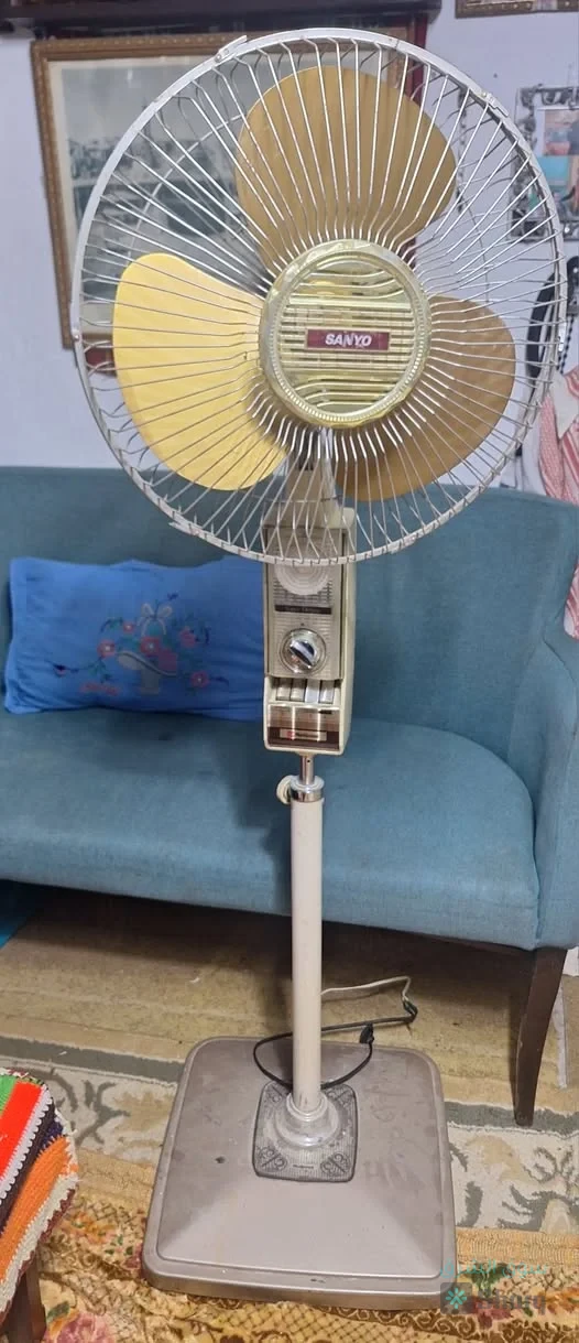 مروحة ناشونال ياباني شغاله